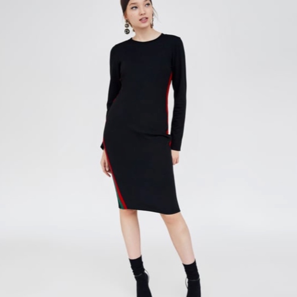 Zara Top Dress long Sleeve size M - Picture 3 of 6